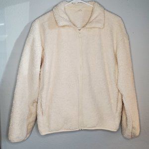 Off-White Soft Sherpa Sweater